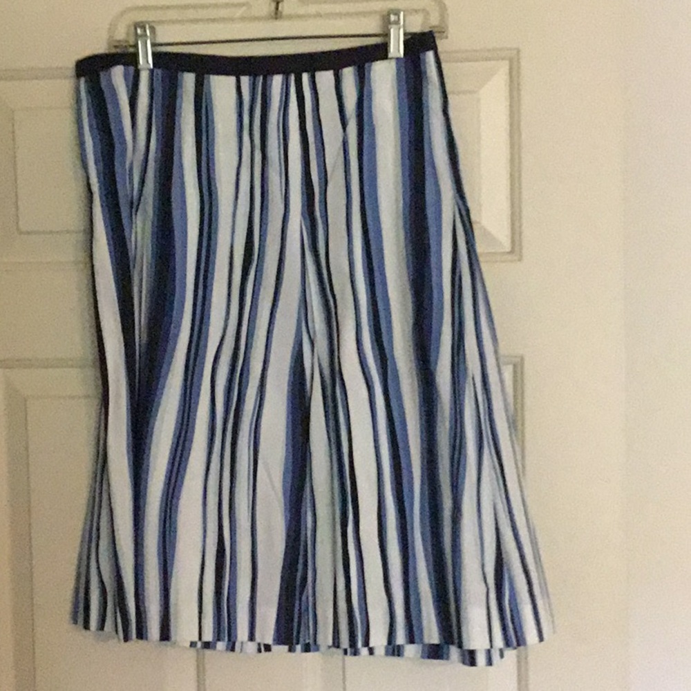 Talbots Striped skirt